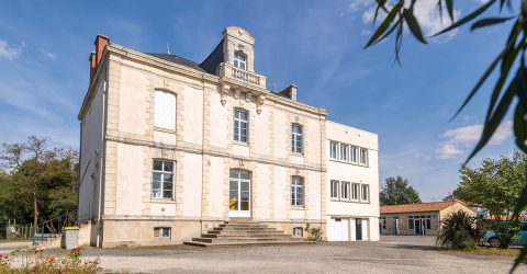 Vue extérieure de la Maison Familiale Rurale de L'Herbergement